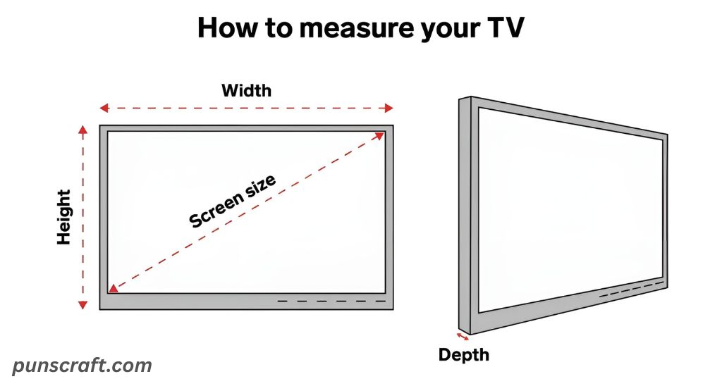 Practical Measurement Guide of how wide is your 40 inch TV